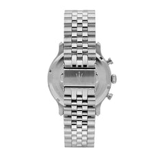 Maserati Classic Chronograph Small Seconds Analog Dial Color White Watches for Men - R8873618034 - Silver