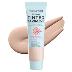 Wet n Wild, Bare FocUS Tinted Moisturiser For Radiant Skin, Modular Light To Medium Coverage, Semi Matte Finish