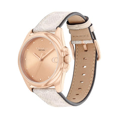 Coach GREYSON Men's Watch, Analog-Rose Gold / Grey