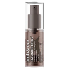ENHANSE Under Eye Gel for Men, Caffeine Eye Cream, Peptides, RejuveNAD, Instant Tightening, Brightening, Depuffing for Under Eye Bags, Blurs Fine Lines and Dark Circles, 0.5 Fl Oz