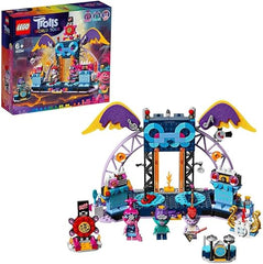 LEGO Trolls World Tour Volcano Rock City Concert 41254, Cool Trolls Toy Building Kit for Kids (387 Pieces)