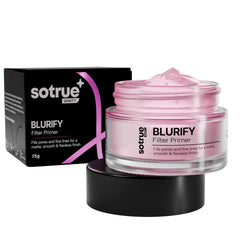 Sotrue Blur-Fect Filter Face Primer 15gm | for a Flawless & Smooth Skin | Blurs Fine Lines, Wrinkles & Pores Instantly | Hydrating, Lightweight & Non-sticky | Cruelty-free