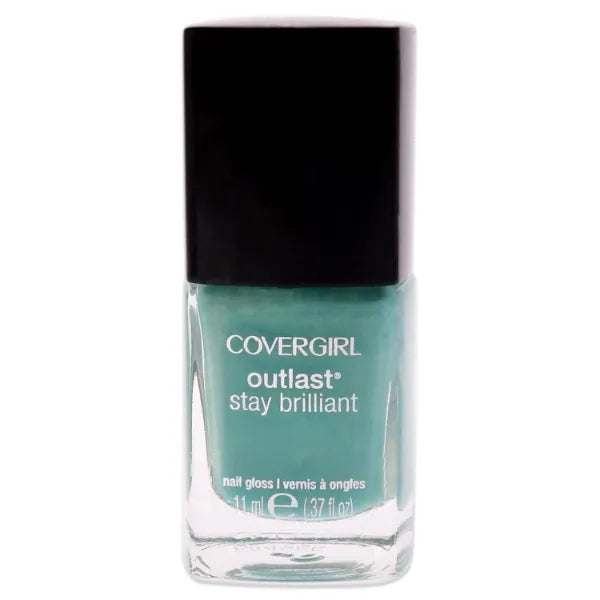 Covergirl Outlast Stay Brilliant Nail Gloss, Mint Mojito 285, 0.37 Ounce