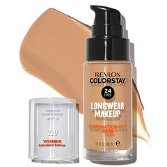 Revlon ColorStay Makeup Foundation for Combination/Oily Skin, 30ml, 220 Natural Beige