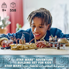 LEGO Star Wars: Return of the Jedi Desert Skiff & Sarlacc Pit, Vehicle Building Toy Set for 9 Plus Year Old Boys & Girls, Features 6 Minifigures Including Luke Skywalker, Gift for Kids and Fans 75396