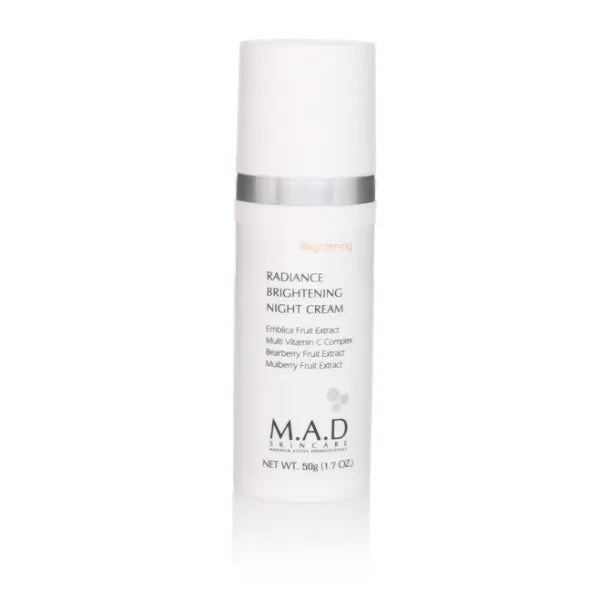 M.A.D Skincare Brightening Radiance Brightening Night Cream, 50g (1.7oz)