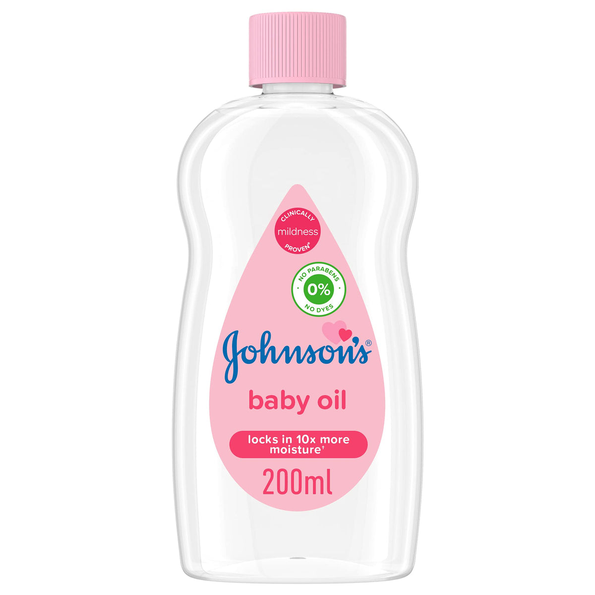 Johnson's Baby Moisturising Oil, 200ml