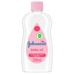 Johnson's Baby Moisturising Oil, 200ml
