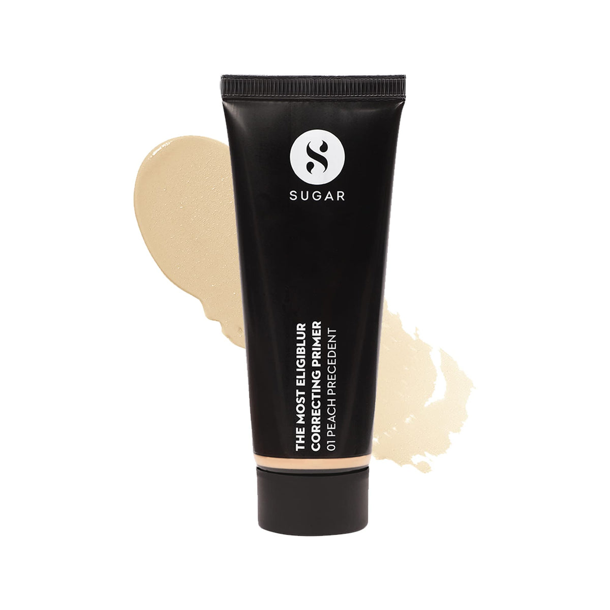 SUGAR Cosmetics The Most Eligiblur Correcting Primer - 01 Peach Precedent (Peach) 30g
