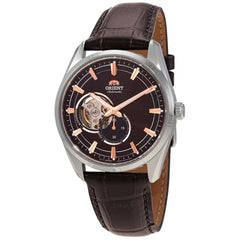 Orient Mens Automatic Watch, Analog Display and Leather Strap RA-AR0005Y10B