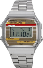 Casio Unisex-Adult Quartz Watch Silver / Multicolor