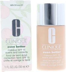 Clinique Even Better Makeup SPF 15 - WN 04 Bone for Women 1 oz Foundation