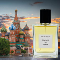 Maison CiCi Paris, Parfum Vent de Moscou For Men - Long Lasting Eau De Parfum - Iris Scent 50ML