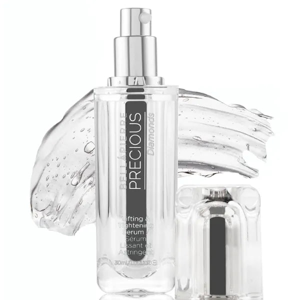 bellapierre PRECIOUS Diamonds Lifting & Tightening Serum | Awaken, Revitalize, and Tighten Tired, Sagging Skin | Enriched with Vitamins A & E | Non-Toxic and Paraben Free - 1.01 FL Oz