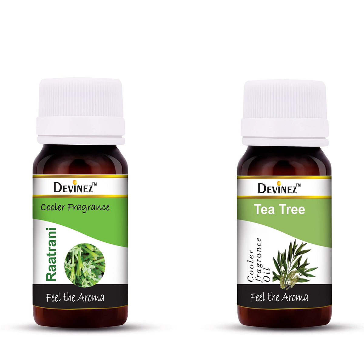 Devinez RaatRani + Tea Tree Cooler Perfume, 60ml each