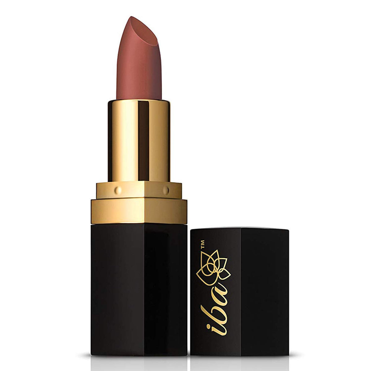 Iba Halal Care Pure Lips Long Stay Matte Lipstick, Cinnamon Chai - 4g