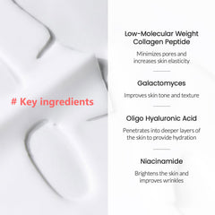 Bio-Collagen Real Deep Mask, Hydrating Overnight Hydrogel Mask, Elasticity Improvement, Pore Minimizing, For All Skin Types, Travel Essentials 34g (4 Pack)