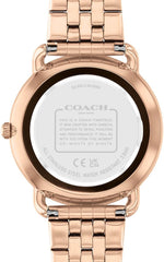 COACH WOMEN'S ROSE GOLD DIAL IONIC PLATED ROSE GOLD STEEL BRACELET WATCH - 14504292