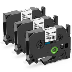 Label Kingdom TZe-231 Laminated Label Tape Compatible with Brother P-Touch 9mm