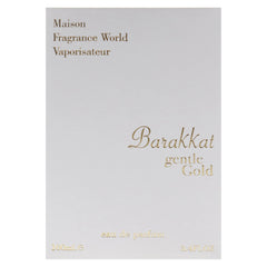Barakkat Gentle Gold - Eau de Parfum - By Fragrance World - Unisex, 100ml