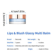 NALACAL PH Blusher | Face Blushes Blusher Gel - 0.17 Oz Face Makeup for Lips Cheeks Can Change Color, for All Skin, Natural, Long-lasting, Moisturizing