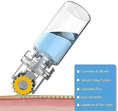 NALACAL Hydra Roller Microneedle Derma Roller and Serum Applicator - Cosmetic Microneedling Tool (0.5mm)