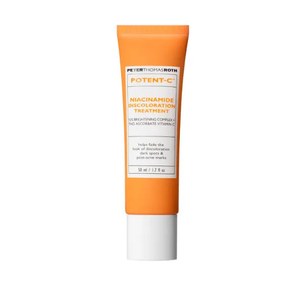 Peter Thomas Roth | Potent-C Niacinamide Discoloration Treatment for Discoloration, Dark Spots and Post-Acne Marks, Intensive Brightening Treatment with Vitamin C and Niacinamide