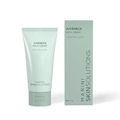 Marini SkinSolutions Juveneck Neck Cream Increases Hydration & Decreases Appearance of Uneven Texture, Wrinkles & Discoloration with Peptides, DMAE & Hyaluronic Acid Made in the USA 1.7 oz