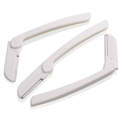 jasclair-Dermaplaning Tool - Easy To Use Dermaplane Razor For Face - Facial Shaver For Women That Helps Exfoliate And Smooth The Skin-9 Count (Pack Of 1)-White