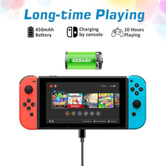 Controller Compatible with Nintendo Switch/Lite/OLED,Replacement for Switch Joy Pad,Wireless Controllers Support Dual Vibration/Wake-up/Motion Control