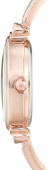 Anne Klein Women's Premium Crystal Accented Bangle Watch Set