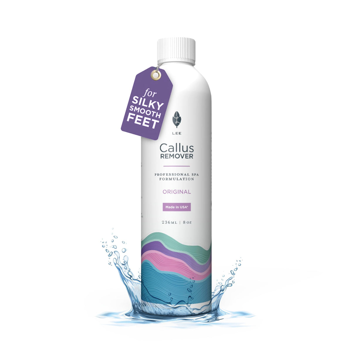 Lee Beauty Professional Best Callus Remover, Callus Eliminator, Liquid & Gel For Corn And Callus On Feet, Does Better Job Than Electric Shaver & foot scrubber.