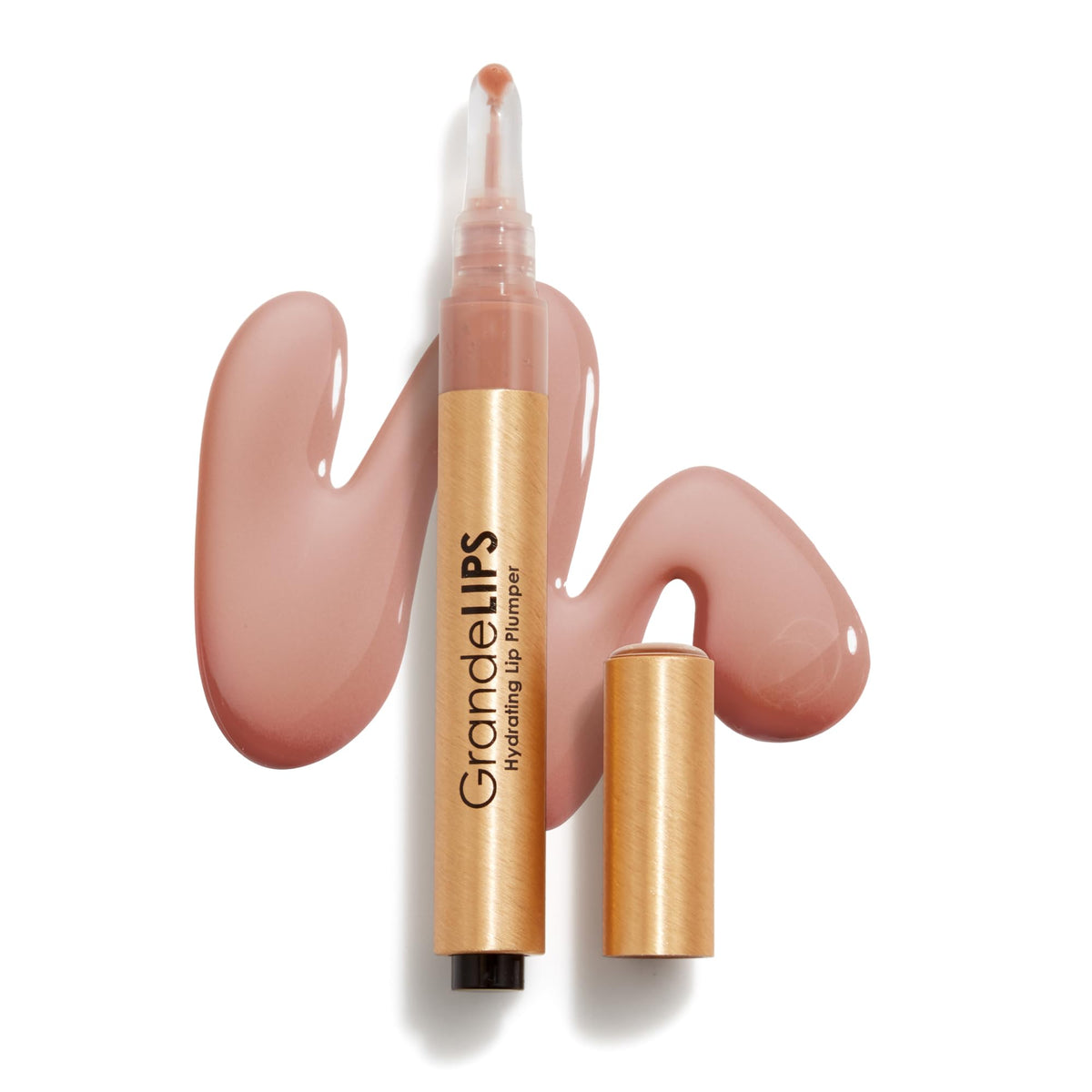 Grande Cosmetics Grand Lip Plumper, Barely a Tear, Gold