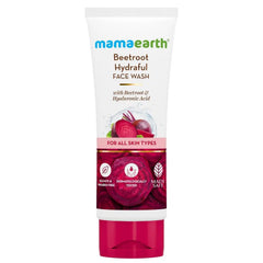 MAMAEARTH Beetroot Gentle Face Wash, Natural Glow, Hydrates Skin - 100 ml