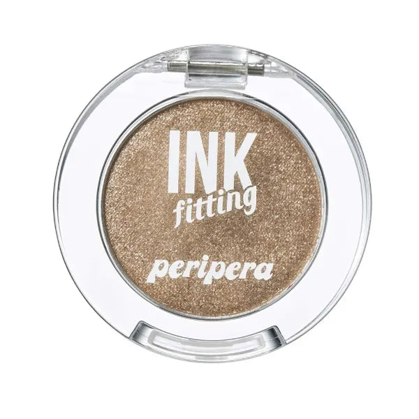 Peripera Ink Fitting Shadow #22 Cheese Star – High-Pigment Satin Eyeshadow - 0.05 oz