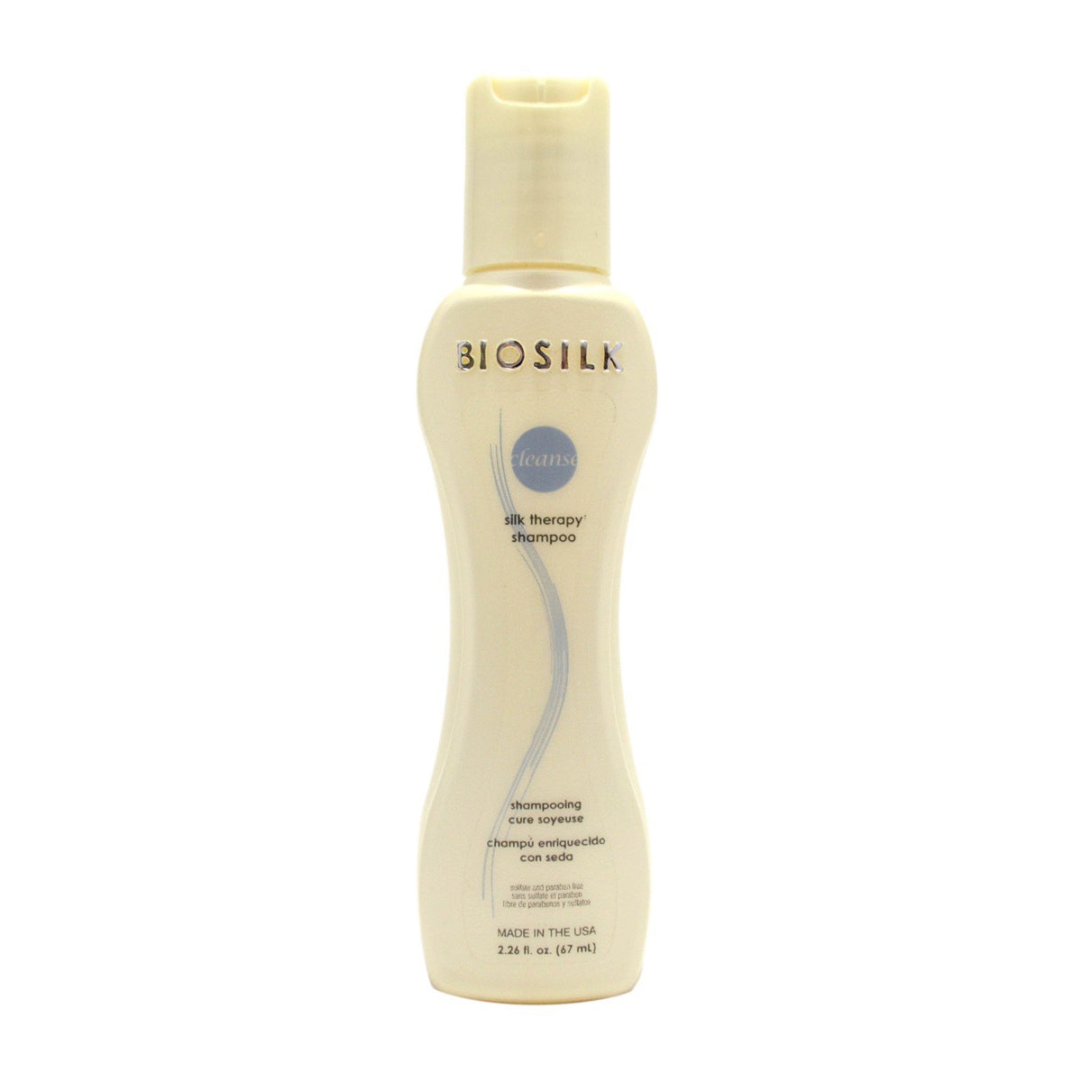 Biosilk Silk Therapy Shampoo - Travel Size by for Unisex - 2.26 oz Shampoo