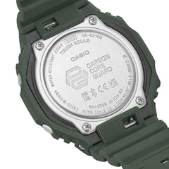 Casio G-Shock Analog-Digital World Time Watch - Green / Black
