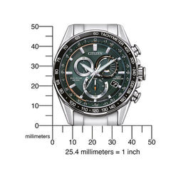 Citizen Men's Chronograph Eco-Drive Watch with a Stainless Steel Band