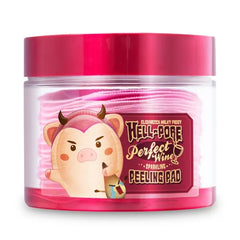 Elizavecca Exfoliate, Cleansing, Milky Piggy Hell-Pore Perfect Wine Sparkling Peeling Pad, 200Ml