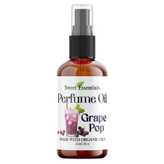 Sweet Essentials Grape Pop Fragrance/Perfume Oil 2oz Made with Organic Oils Spray on Perfume Oil Alcohol & Preservative Free