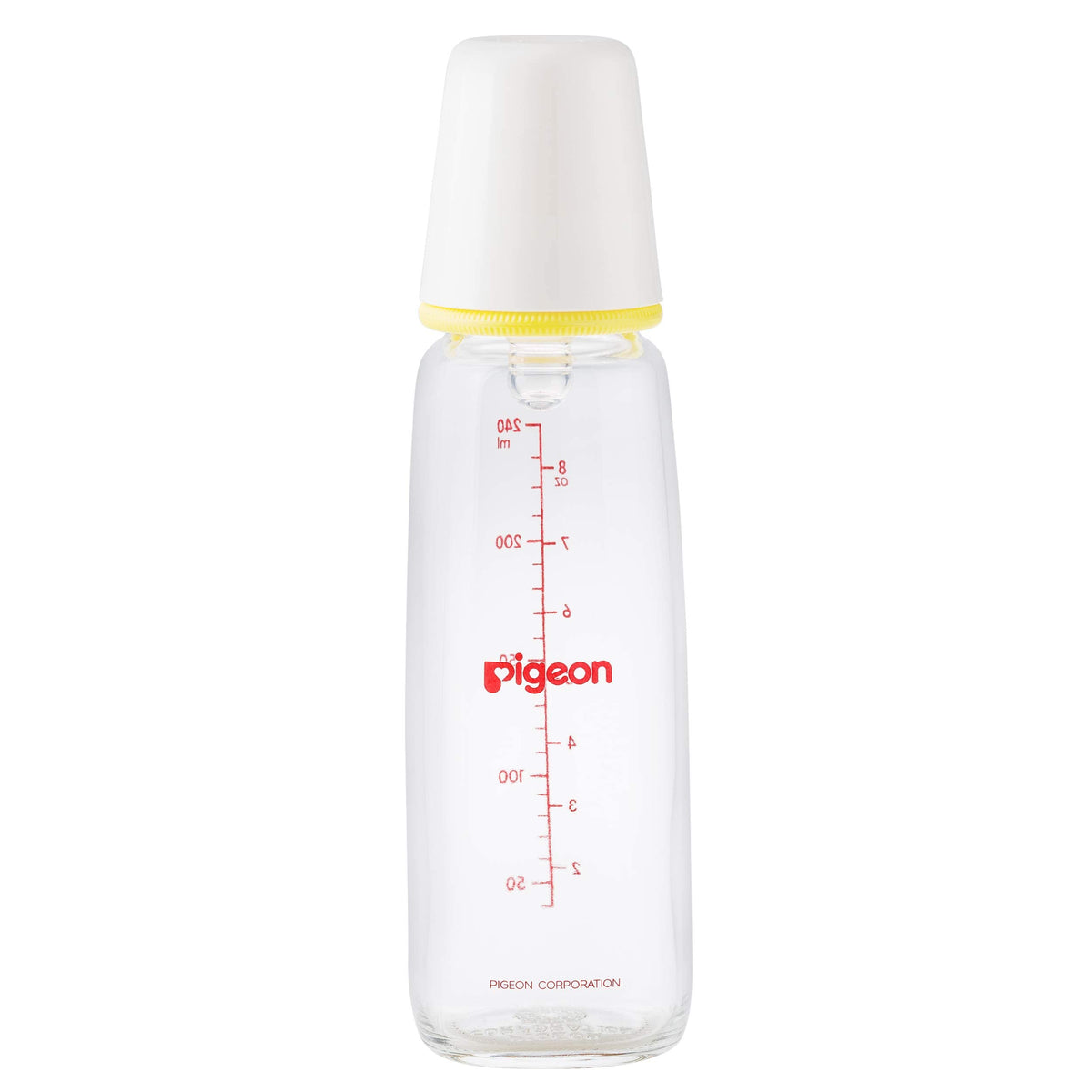 Pigeon Glass Nursing Bottle, Assorted, 4+ Months, 240 ml, Assorted