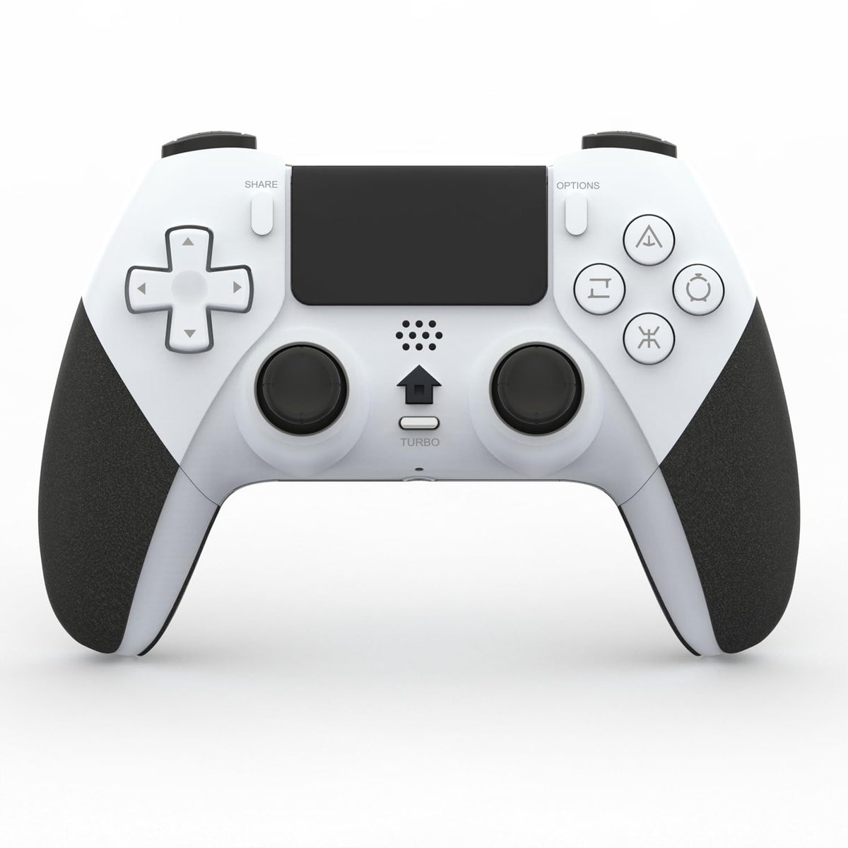 Wireless Pro Controller Compatible with PS4 /PS4 Pro/PS4 Slim Console, Gaming Remote with Built-in 800mAh Rechargeable Battery/Precise Joystick/Audio/Turbo/Advanced Buttons Programming