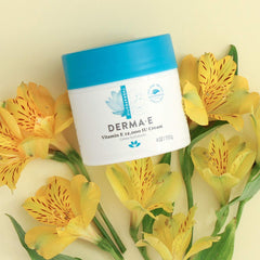 derma e Deep Moisturizing Formula, Vitamin E 12,000 IU Crme, 4 Ounce Jar(Packaging May Vary)