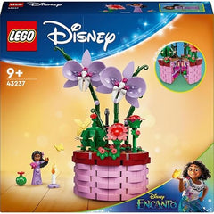 LEGO | Disney Princess Encanto Isabela’s Flowerpot, Buildable Orchid Flower Toy for 9 Plus Year Old Kids, Girls & Boys, with Film Character Mini-Doll Figure, and Cactus, Fun Birthday Gift 43237