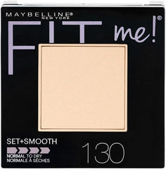 Maybelline New York Fit Me Set + Smooth Powder Makeup, Buff Beige, 0.3 oz.