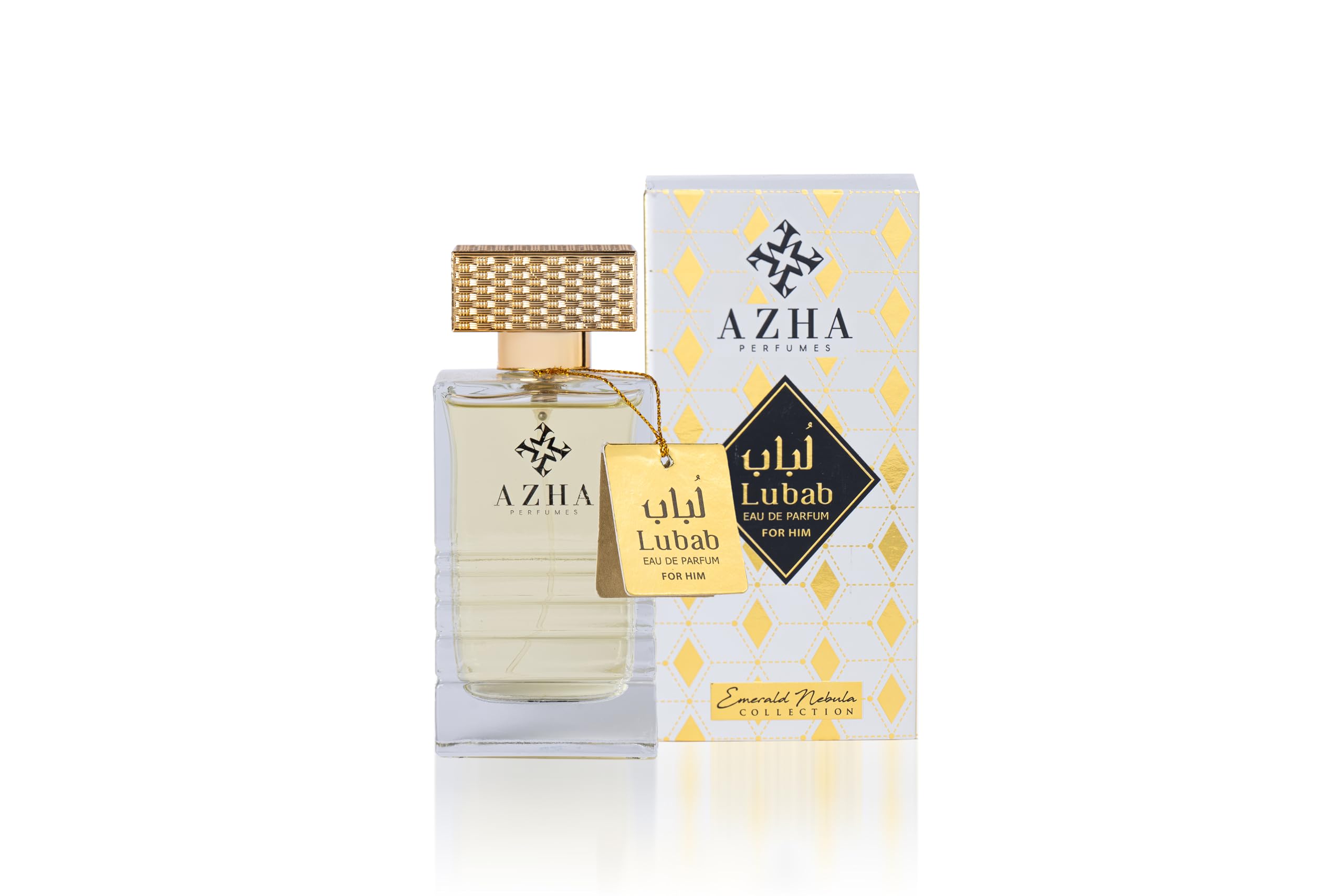 Azha Perfumes Lubab Eau de Parfum Spray for Men 100 ml