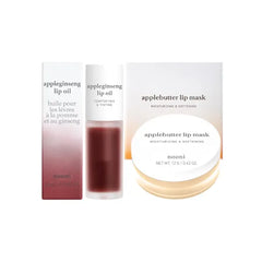 NOONI Lip Duo Set – Appleginseng Lip Oil & Applebutter Lip Mask