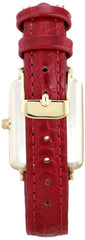Anne Klein Women's Glitter Accented Croco-Grain Strap Watch, AK/3820