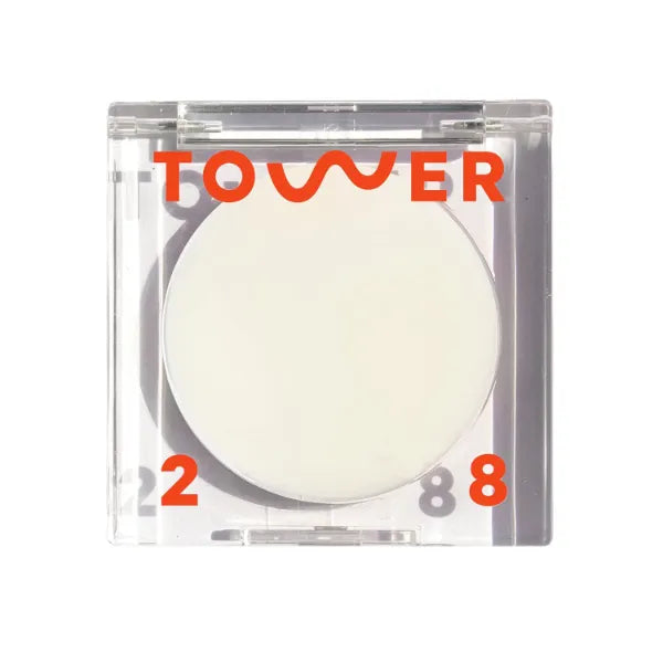 Tower 28 SuperDew Highlighter Balm - Clear, Shimmer-Free Face Luminizer for Glass Skin - Non-Comedogenic Highlighter Makeup for Sensitive Skin - Multi-Purpose Dewy Face Balm - Vegan (0.16 oz)