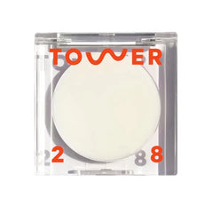 Tower 28 SuperDew Highlighter Balm - Clear, Shimmer-Free Face Luminizer for Glass Skin - Non-Comedogenic Highlighter Makeup for Sensitive Skin - Multi-Purpose Dewy Face Balm - Vegan (0.16 oz)